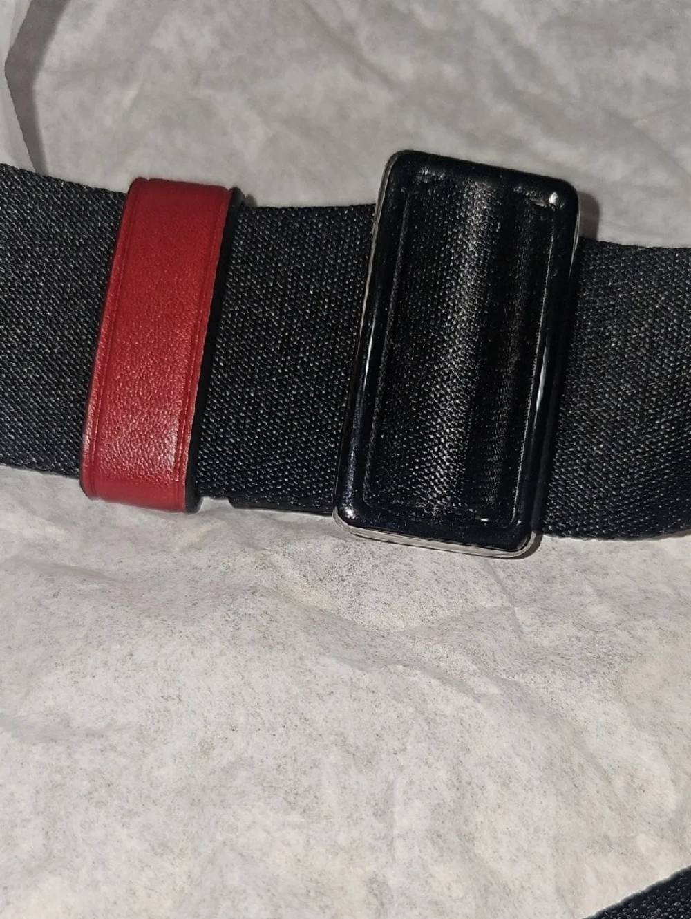 Michael Kors Men’s Red MK Signature Belt Bag - Picture 9 of 16